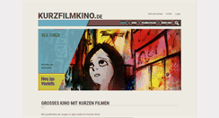 Desktop Screenshot of kurzfilmkino.de